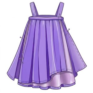 Robe raccourcir les bretelles doublées